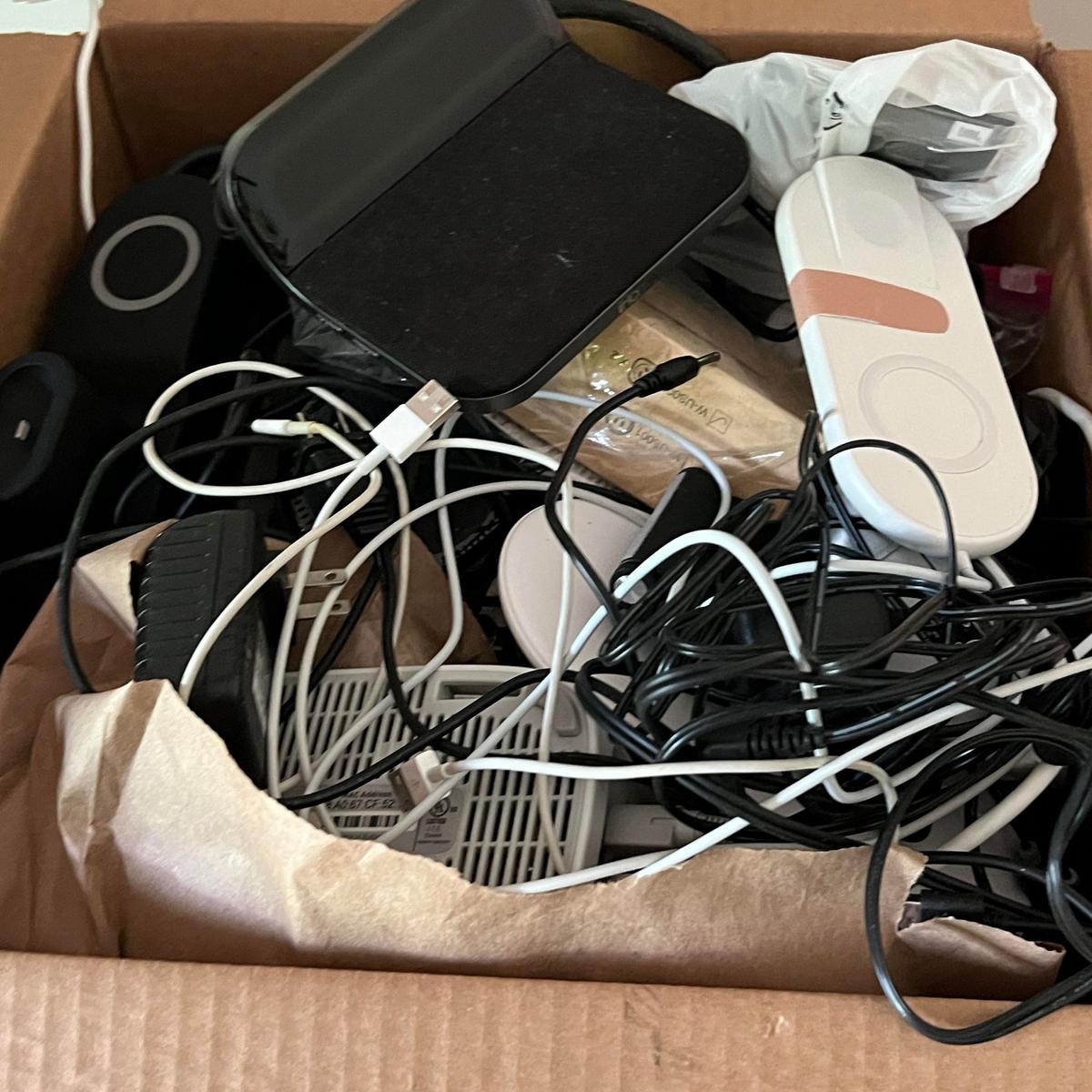 Large Lot of Various Electronics, Chargers & More