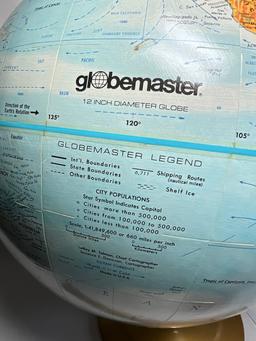 Vintage Globemaster 12" Diameter Globe