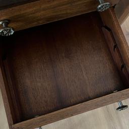 Vintage Wooden 3 Drawer Sewing Cabinet