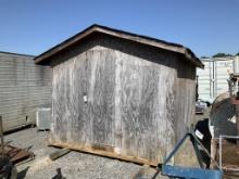 (522)10 X 10 WOODEN SHED W/ CONTENTS