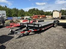 (920)2023 CARRY-ON 7 X 24 EQUIPMENT TRAILER