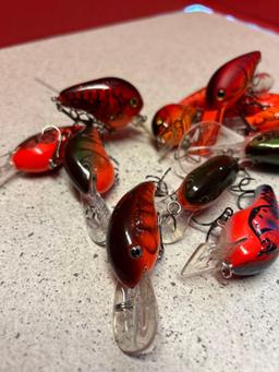 approximately 12 brand new fishing lures head