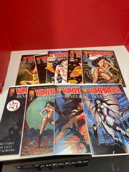 10 Vampirella comic books, sealed