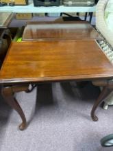 Cherry Queen Anne lamp tables