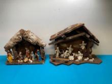 Nativity scenes one made in Italy