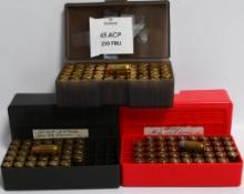 125 Rounds of Reman .45 ACP Ammunition