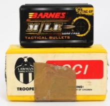 CCI Spper .357 Bullets & Barnes M/LE Bullets