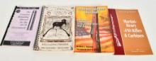 4 Various Cartridges & Combat Weapon Books