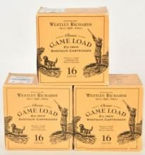 75 Rounds of Westley Richards 16 Gauge Shotshells