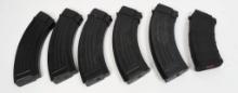 6 30 Round AK-47 Magazines