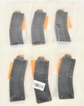 6 New RTB 25 Round AR-15 .22 Caliber Magazines