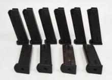 10 PB 15 Round Beretta 92 Metal Magazines