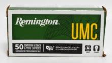 50 Rounds Remington UMC .380 ACP Ammunition