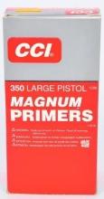 1000 Count of CCI #350 Large Pistol Magnum Primers