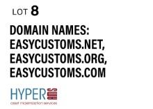 Domain Names: easycustoms.net, easycustoms.org, easycustoms.com