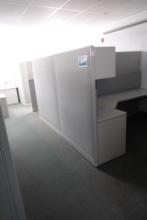 14 DESK OFFICE CUBICLE X1