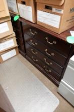WOODEN 2-DRAWER LATERAL FILE (X2)