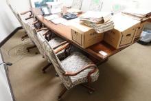CONFERENCE TABLE S/6 CHAIRS X1