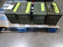 STEEL AMMO CANS (X4)