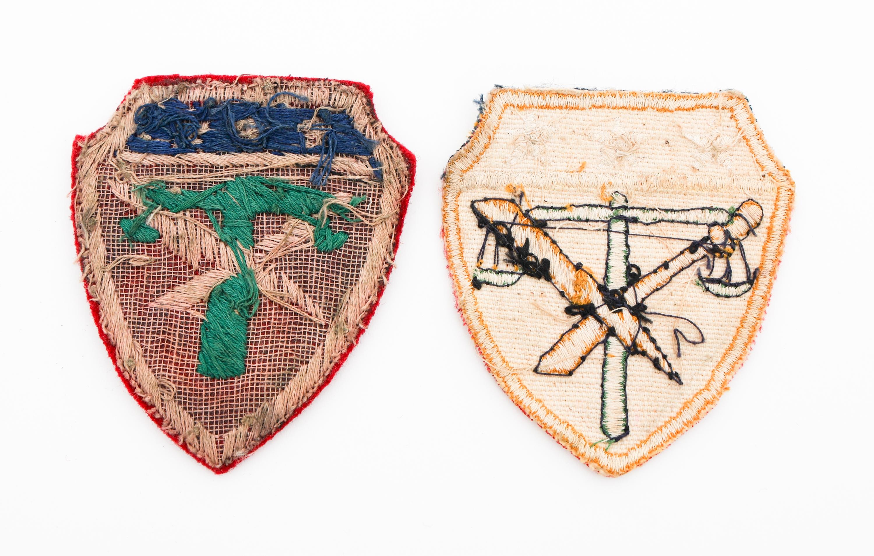 POST WWII US MP JAPANESE WAR CRIME TRIAL PATCHES