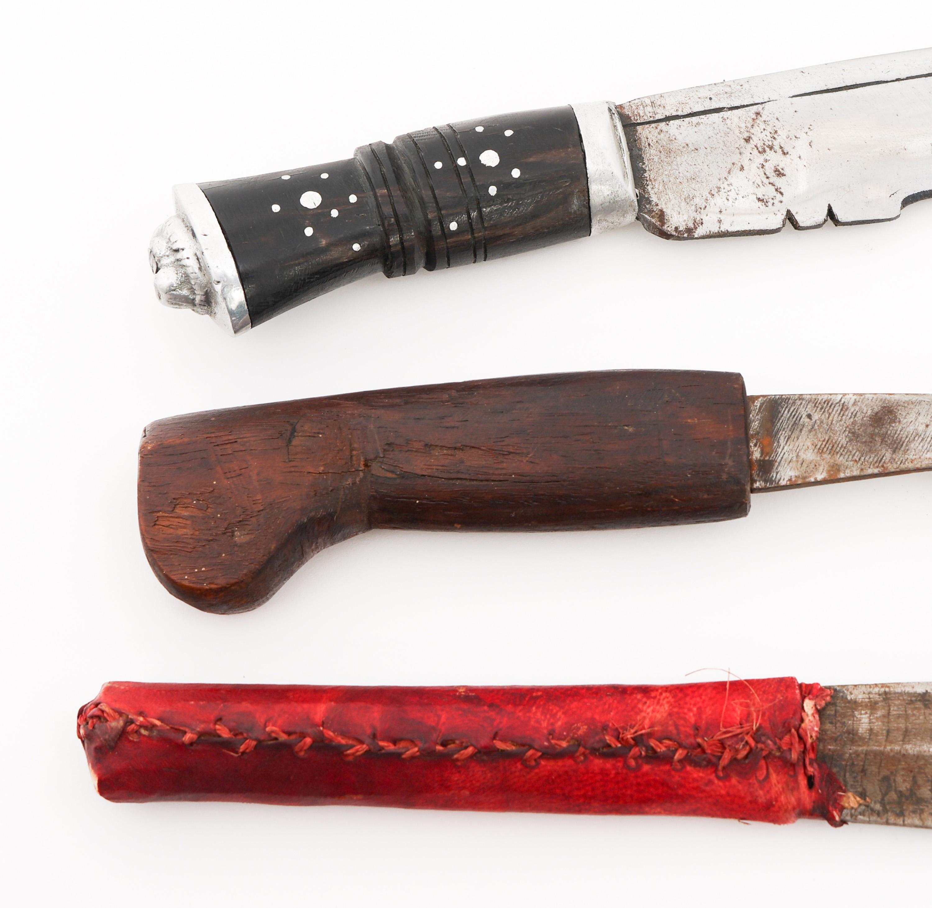 NEPALESE, AFRICAN & PHILIPPINE FIGHTING KNIVES
