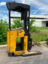 Yale 4,000 LB. Capacity Electric Stand-Up Forklift, Model NR040, S/N N500907, 36 V, 3-Stage Mast,