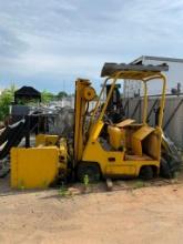 Allis-Chalmers 4,000 LB. Capacity Electric Forklift, Model FE40-24, S/N 51249000, 3-Stage Mast, 144"