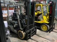 Unicarriers FCG25L-A1 Forklift, S/N CP1F2-9W6303, 3-Stage Mast, fork Positioners, No Forks