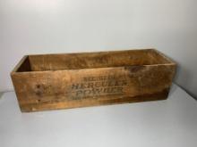 Hercules Gunpowder Wooden Crate