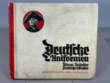 Pre WWII Nazi German Cigarette Card Album "German Uniforms Album: Age of Frederick The Great