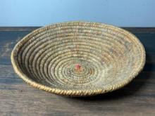 Antique Arizona Native American Basket Woven Bowl