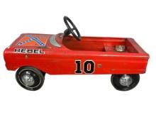 Vintage AMF Dukes of Hazzard General Lee Pedal Car