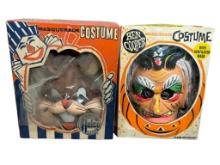 Two Vintage Halloween Costumes by Halco and Ben Cooper