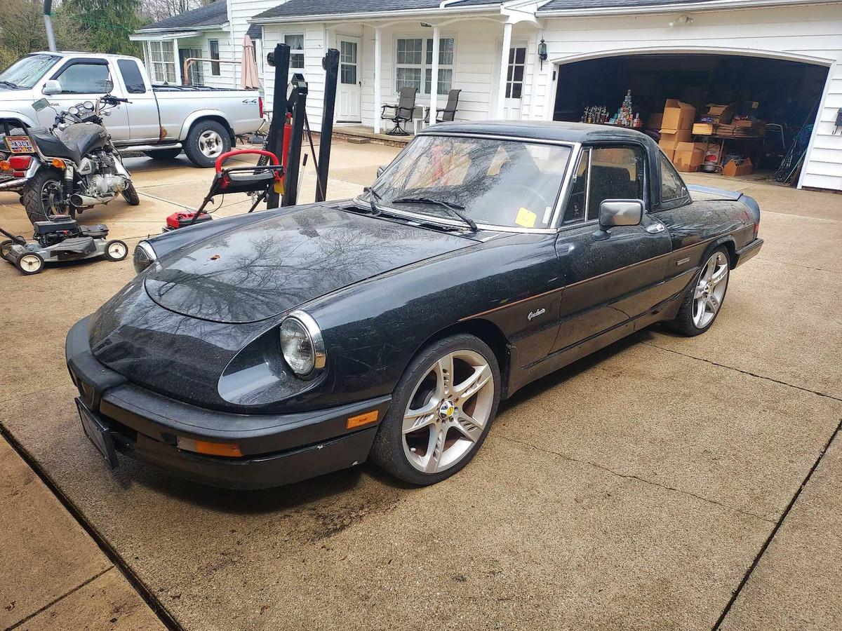 1987 Alfa Romeo Spider Graduate Pininfarina Hardtop Convertible