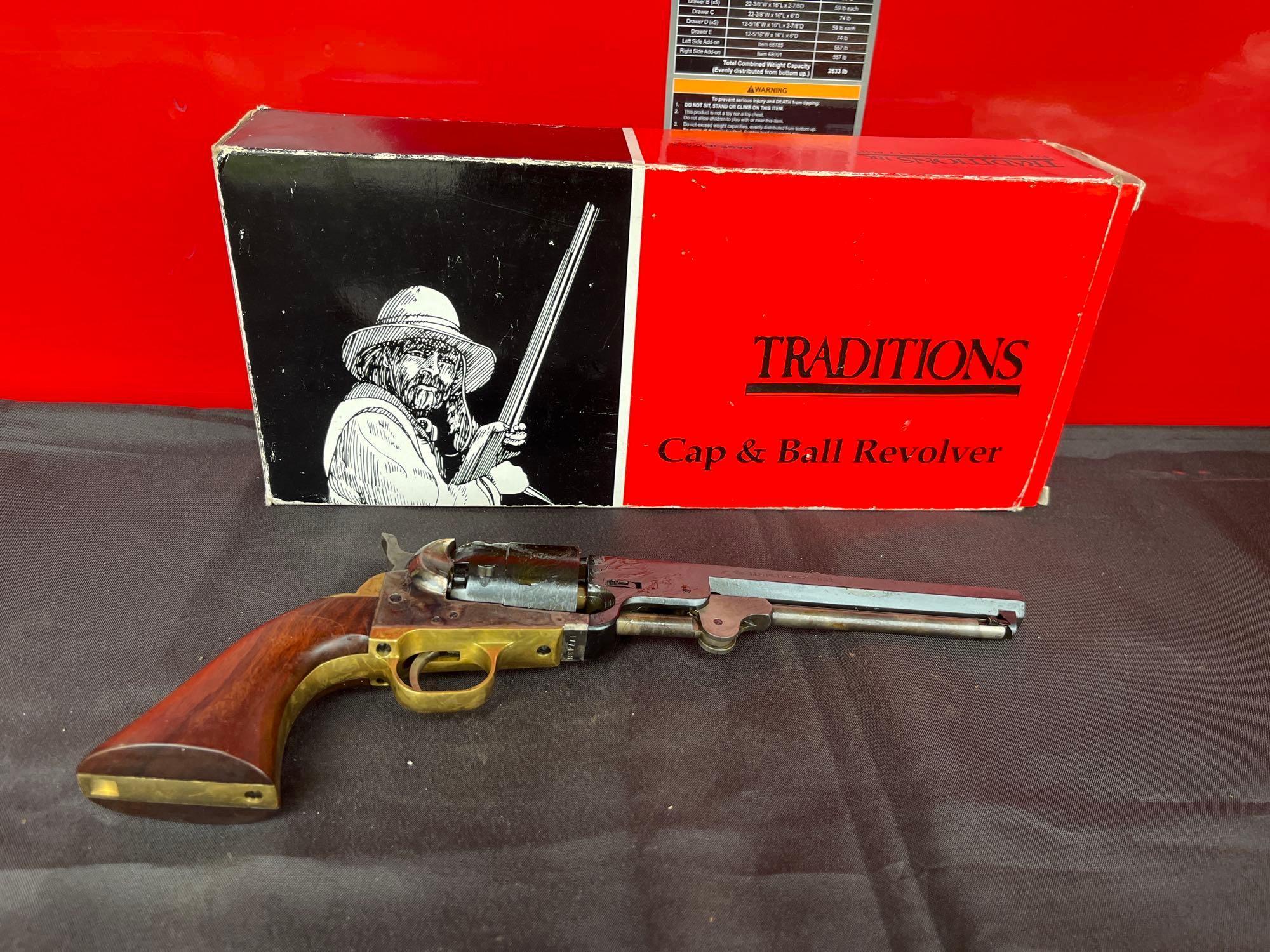 Traditons 44cal Cap & Ball Black Powder Revolver