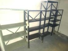 4 Metal Shelves
