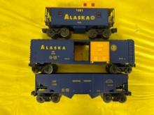 Lionel Alaska Train Cars