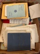 Vintage Eastern Star/Masons pamphlets, agendas, programs