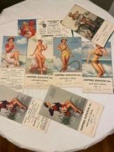 1950?s girlie pinup calendars & advertising