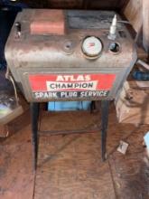 Vintage Atlas Spark Plug cleaning machine