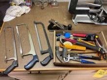 Assortment of Various Hand Tools & Saws