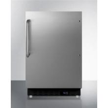 SUMMIT 20" BUILT IN ADA FRIDGE SS Model #ALR47BCSS