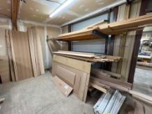 All Lumber On Racking And Wall (Racking is NOT Included)
