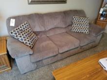 3 Cushion sofa with Throw Pillows