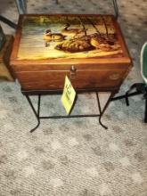 Ducks Unlimited box On Stand