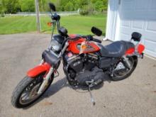 2002 Harley Davidson XLH883 motorcycle