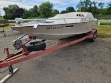 1980 Sleek Craft Executive 23ft boat with trailer