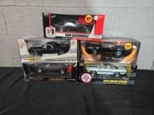 5 American Muscle 1/18 Scale Diecast Cars