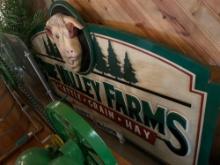 Pine Valley Farms sign