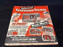 1950s Admiral Television Studio